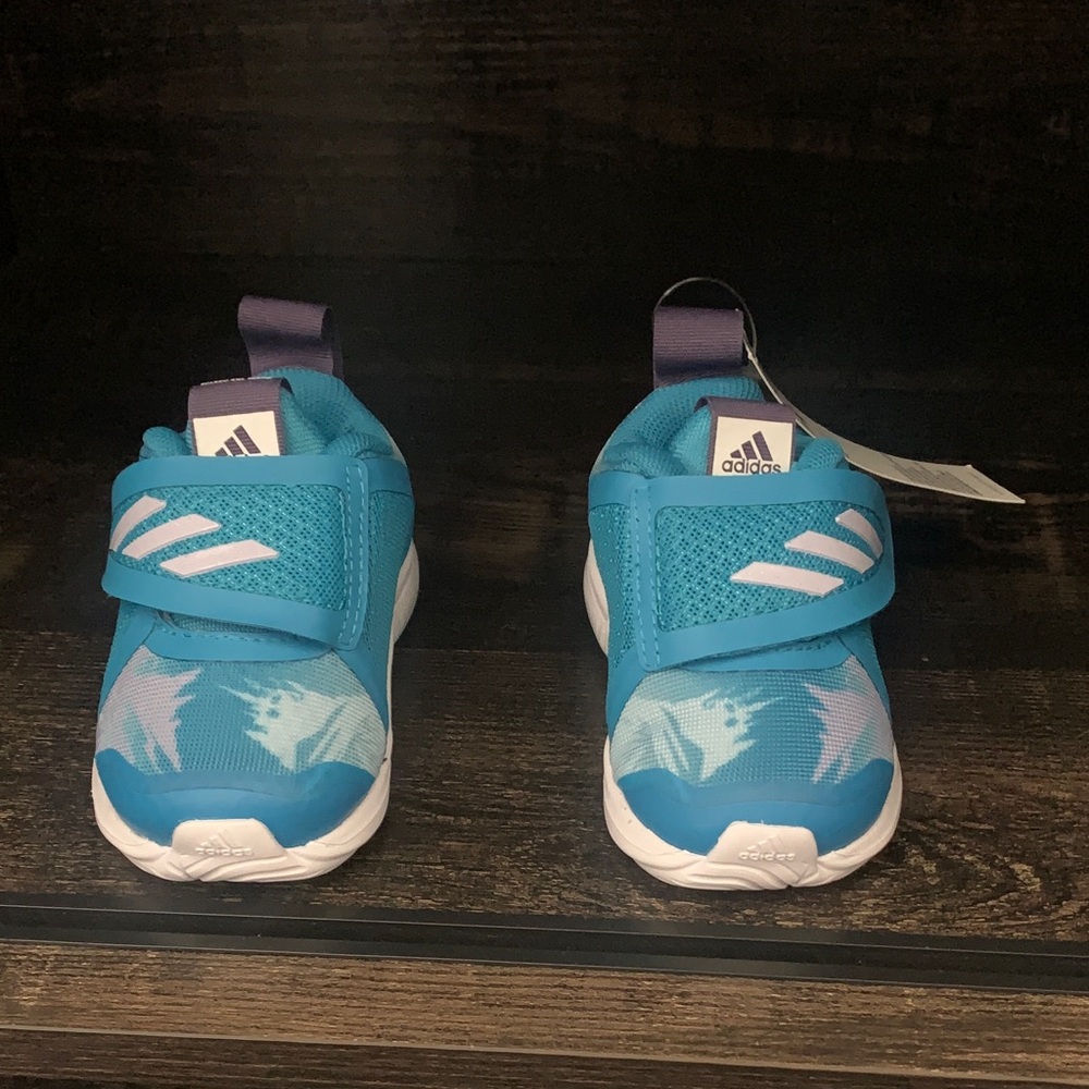 Frozen Adidas Kids Blue Shoes